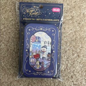 BT21 Magic Recipe Sticker Tin